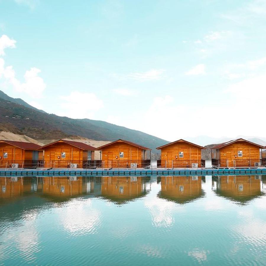 Le Roi Floating Huts & Eco Rooms Tehri New Tehri Eksteriør billede