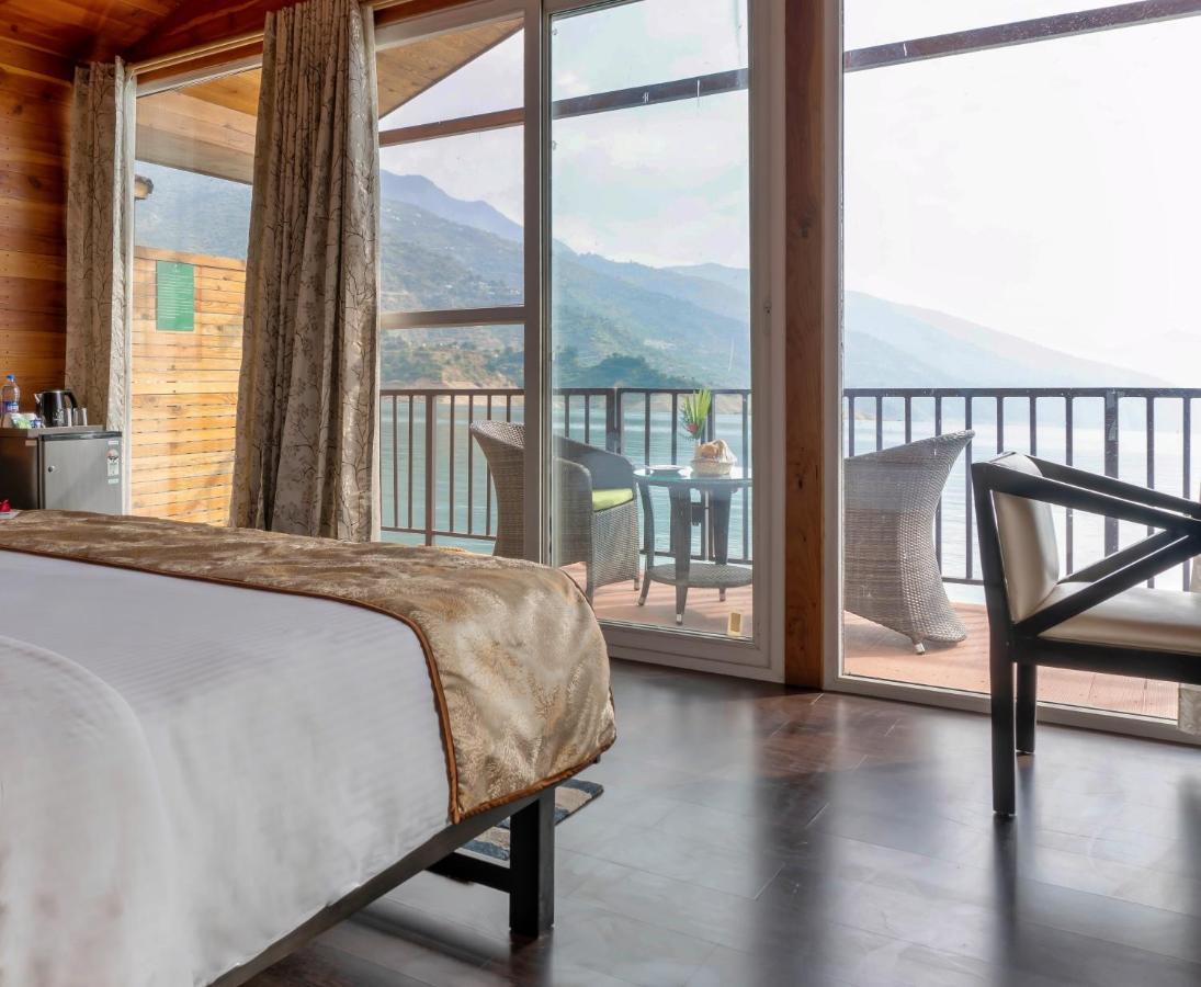 Le Roi Floating Huts & Eco Rooms Tehri New Tehri Eksteriør billede