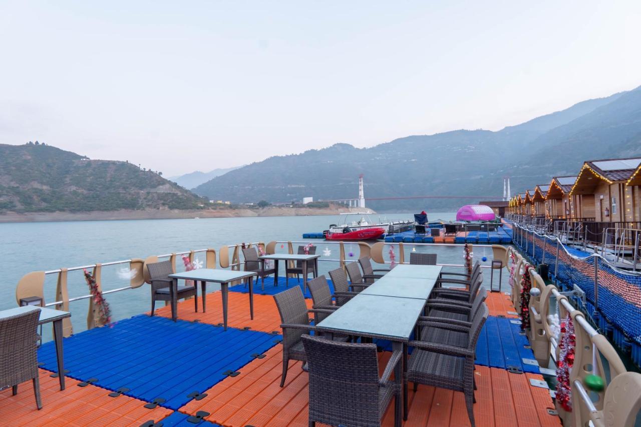 Le Roi Floating Huts & Eco Rooms Tehri New Tehri Eksteriør billede